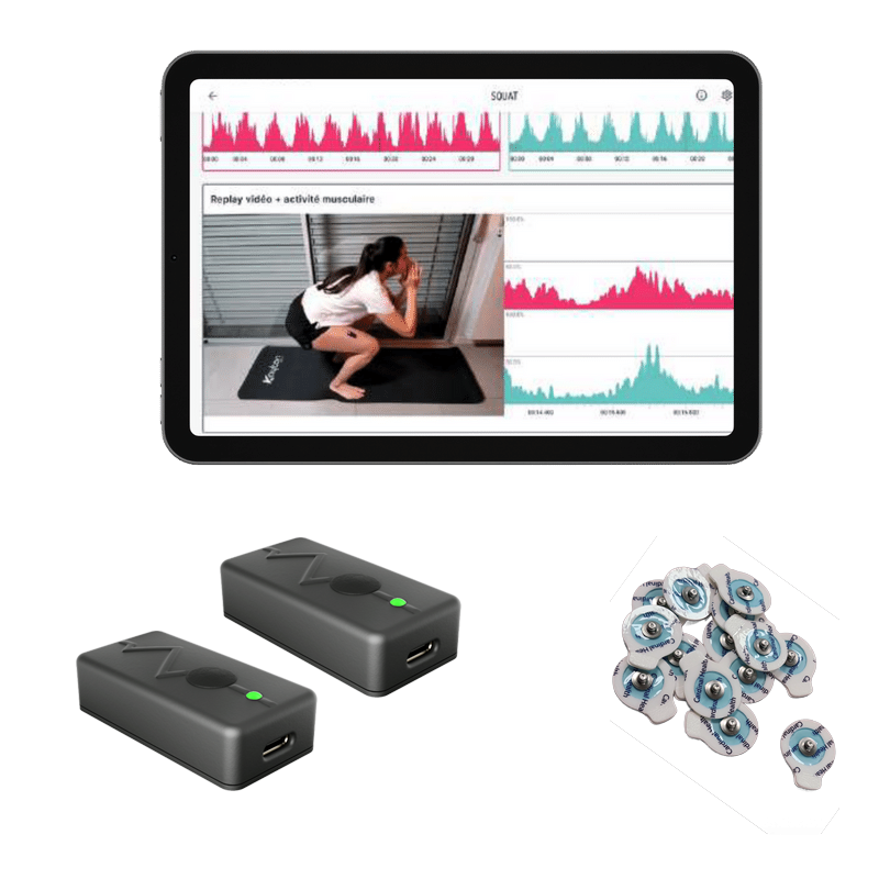 Pack E.M.I.L physio Biofeedback Sport