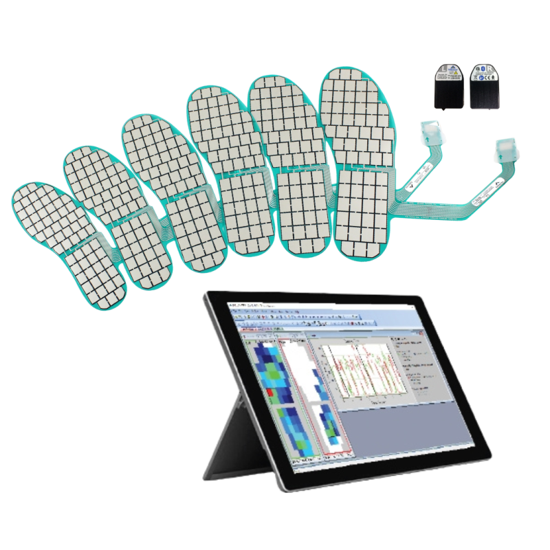 F-Scan64™ - Semelles connectées à  64 capteurs de pression