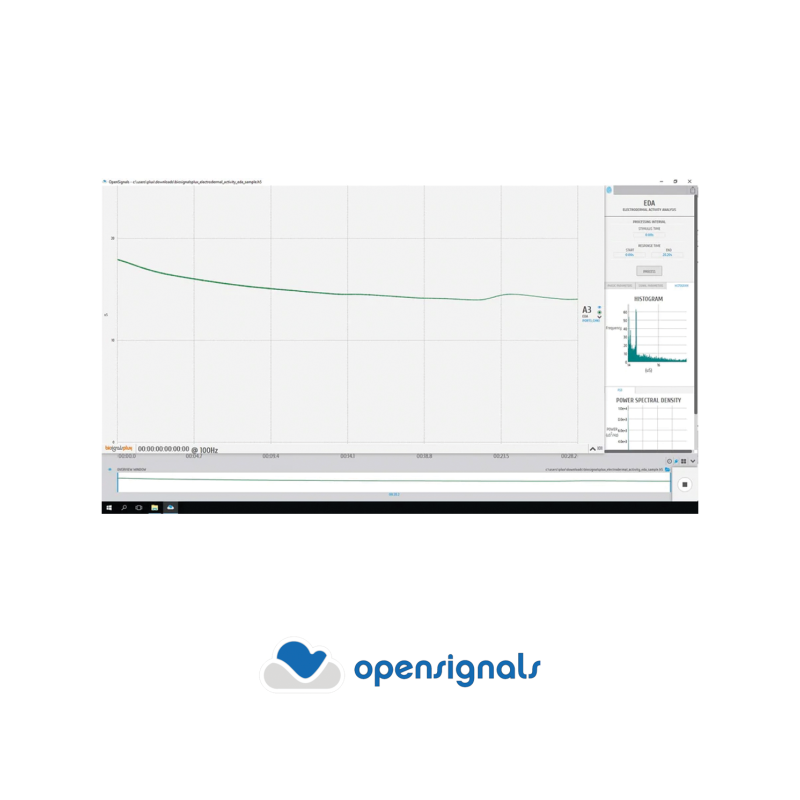 Événements liés à l'activité électrodermale (AED) pour OpenSignals (r)evolution